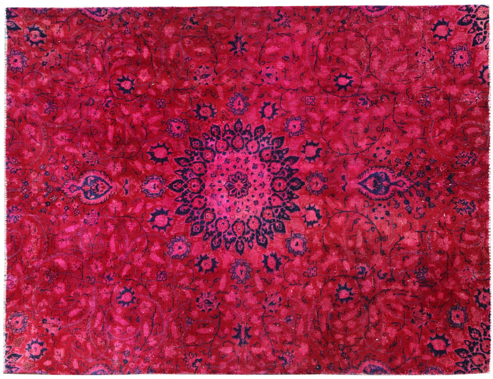 Tappeto Vintage  rosso <br/>230 x 187 cm