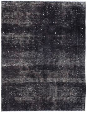 Vintage Teppich 233 X 126 schwarz