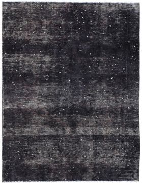 Alfombra vintage 233 X 126 negro