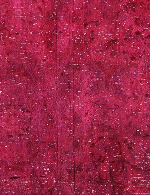 Rojo Persia Alfombra vintage 252 x 118 cm - view 3