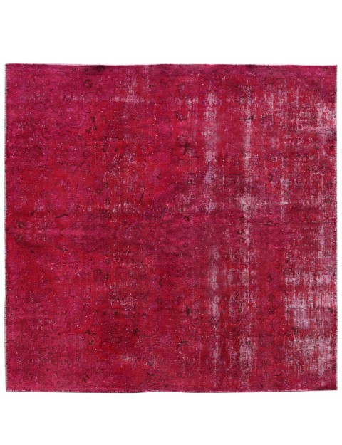 Lila Persien Vintage Teppich 202 x 210 cm