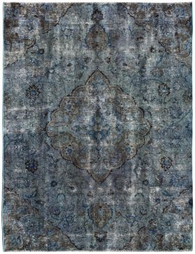  Vintage Tapis 263 X 183 bleu