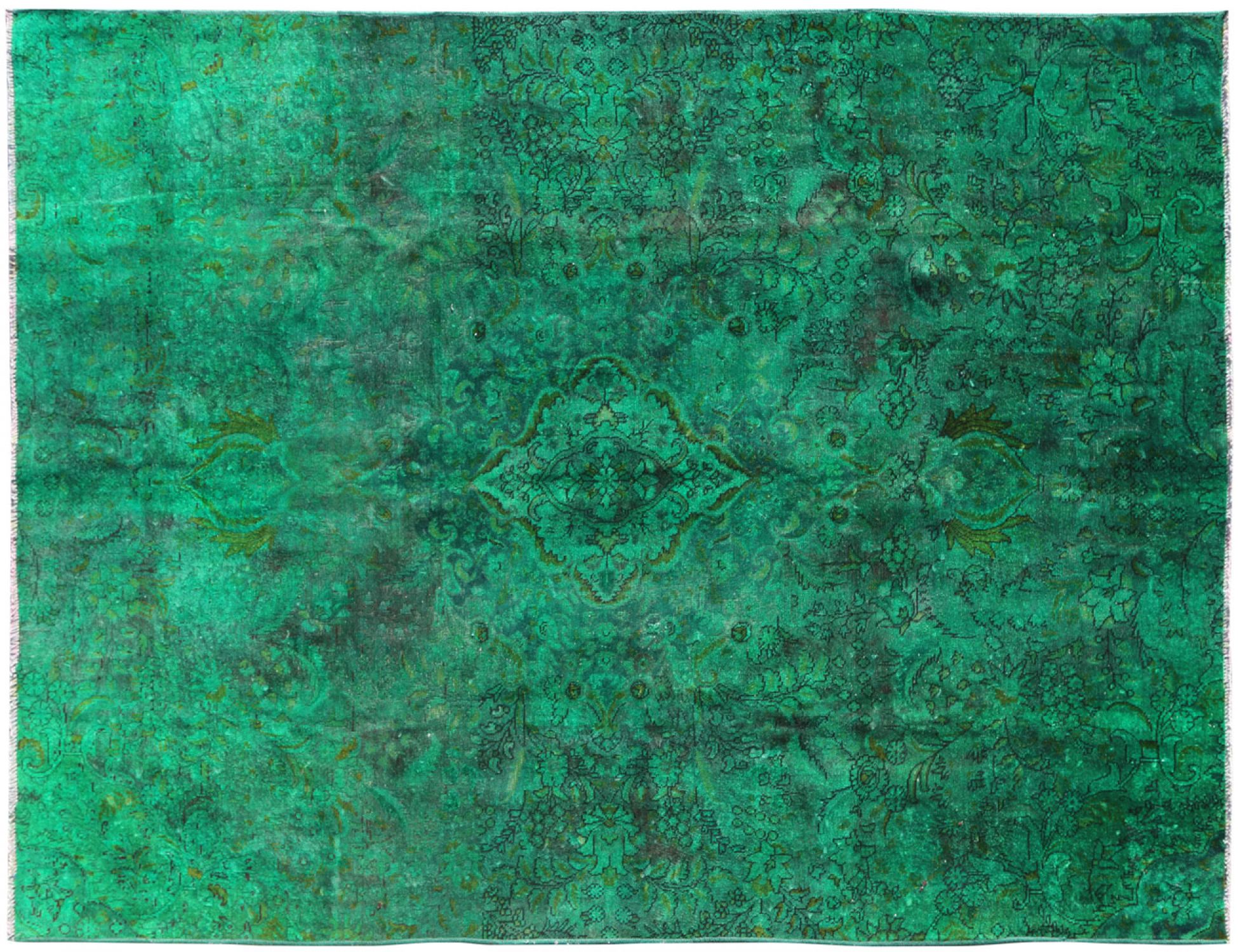 Tappeto Vintage  verde <br/>278 x 199 cm