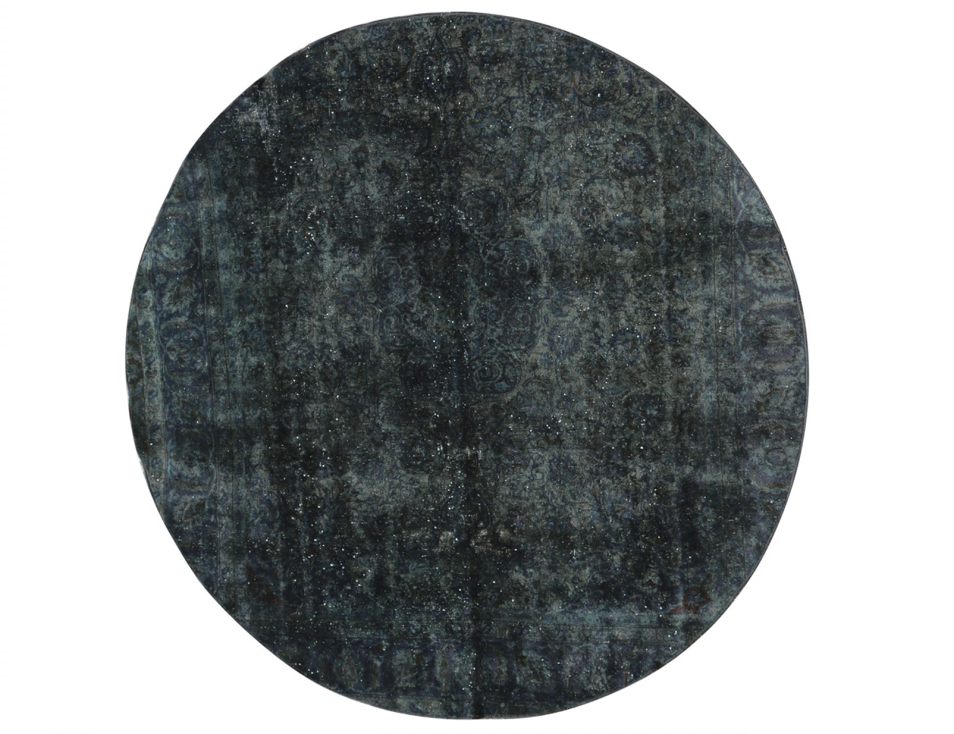 Tappeto Vintage  nero <br/>227 x 227 cm
