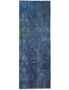 Vintage Tapijt 280 X 117 blauw