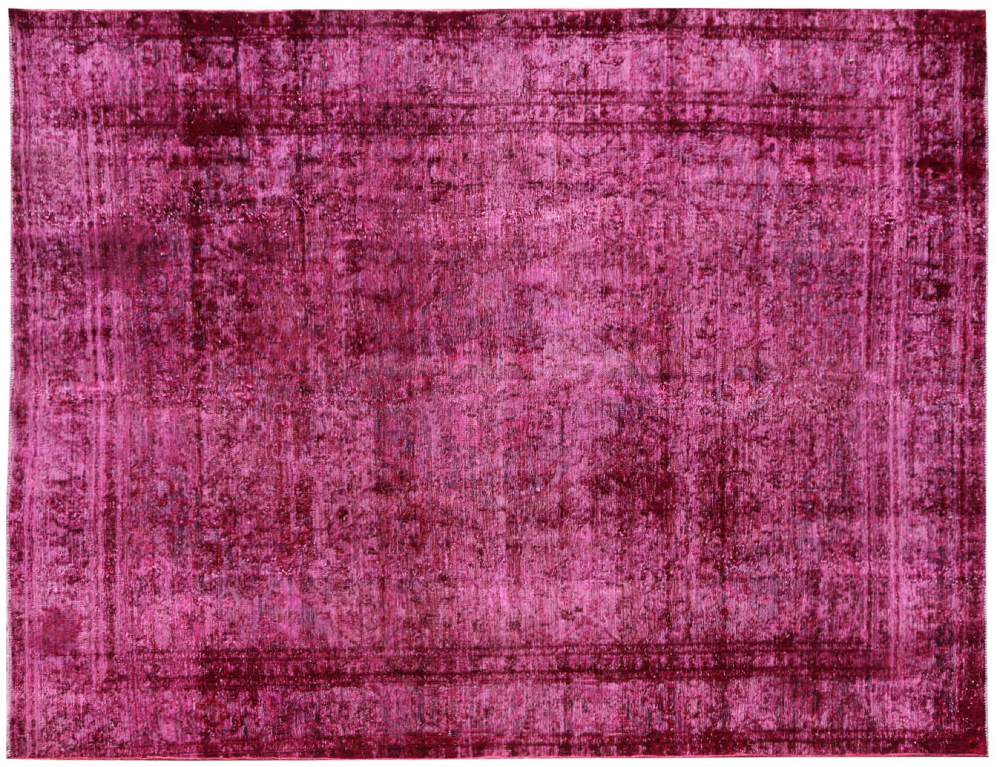 Alfombra vintage  púrpura <br/>370 x 270 cm