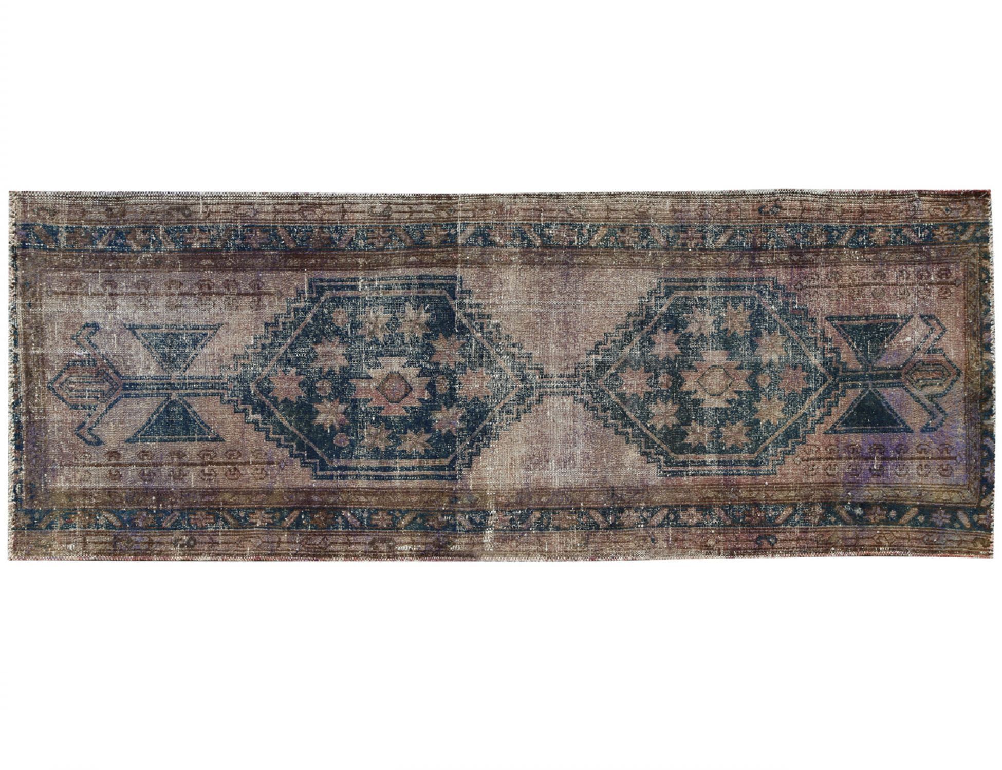 Tappeto Vintage  grigo <br/>260 x 100 cm
