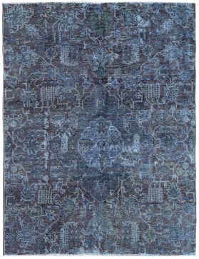 Vintage Tapijt 262 X 207 blauw