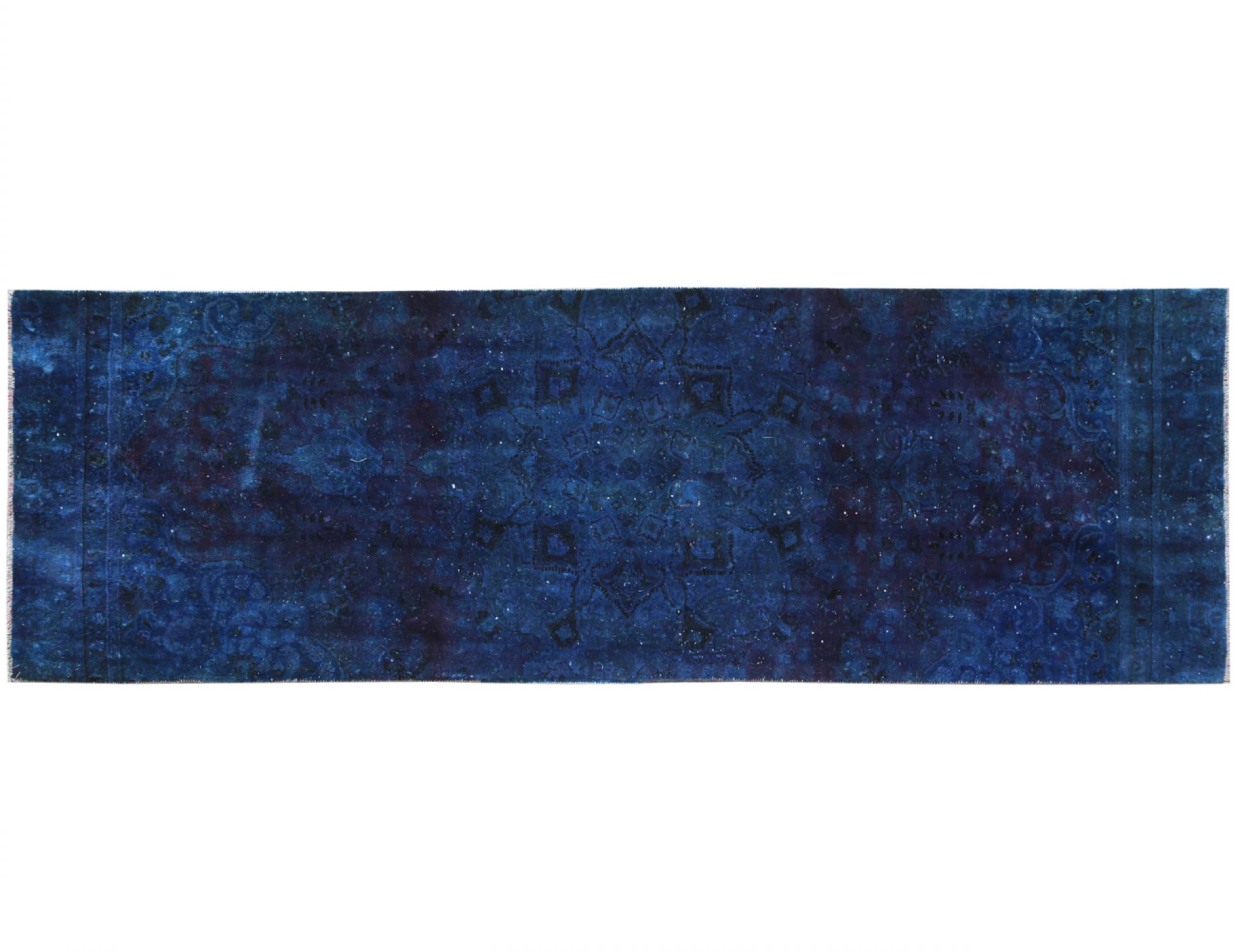 Blue Persia Vintage Carpet  348 x 114 cm
