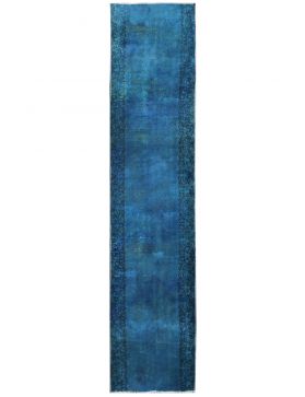  Vintage Tapis 349 X 77 bleu