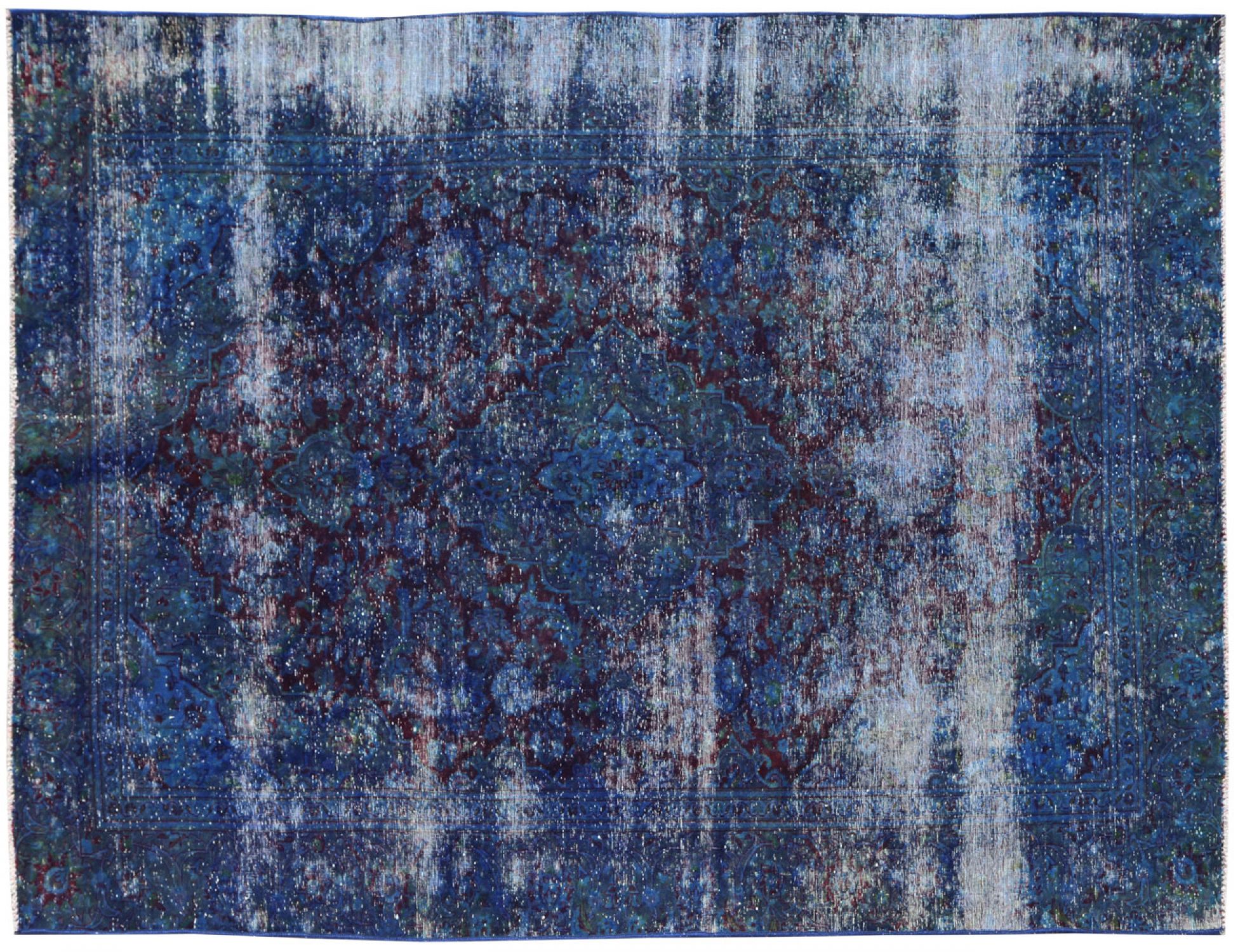 Tappeto Vintage  blu <br/>272 x 173 cm