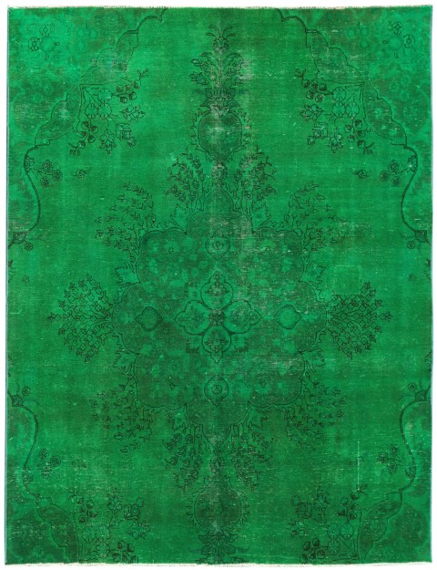 Vihreä Persia Persialaiset vintage matot  247 x 206 cm