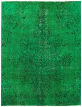 Tappeto vintage persiano 247 x 206 verde