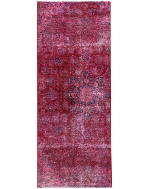 Lila Persien Vintage Teppich läufer 230 x 102 cm