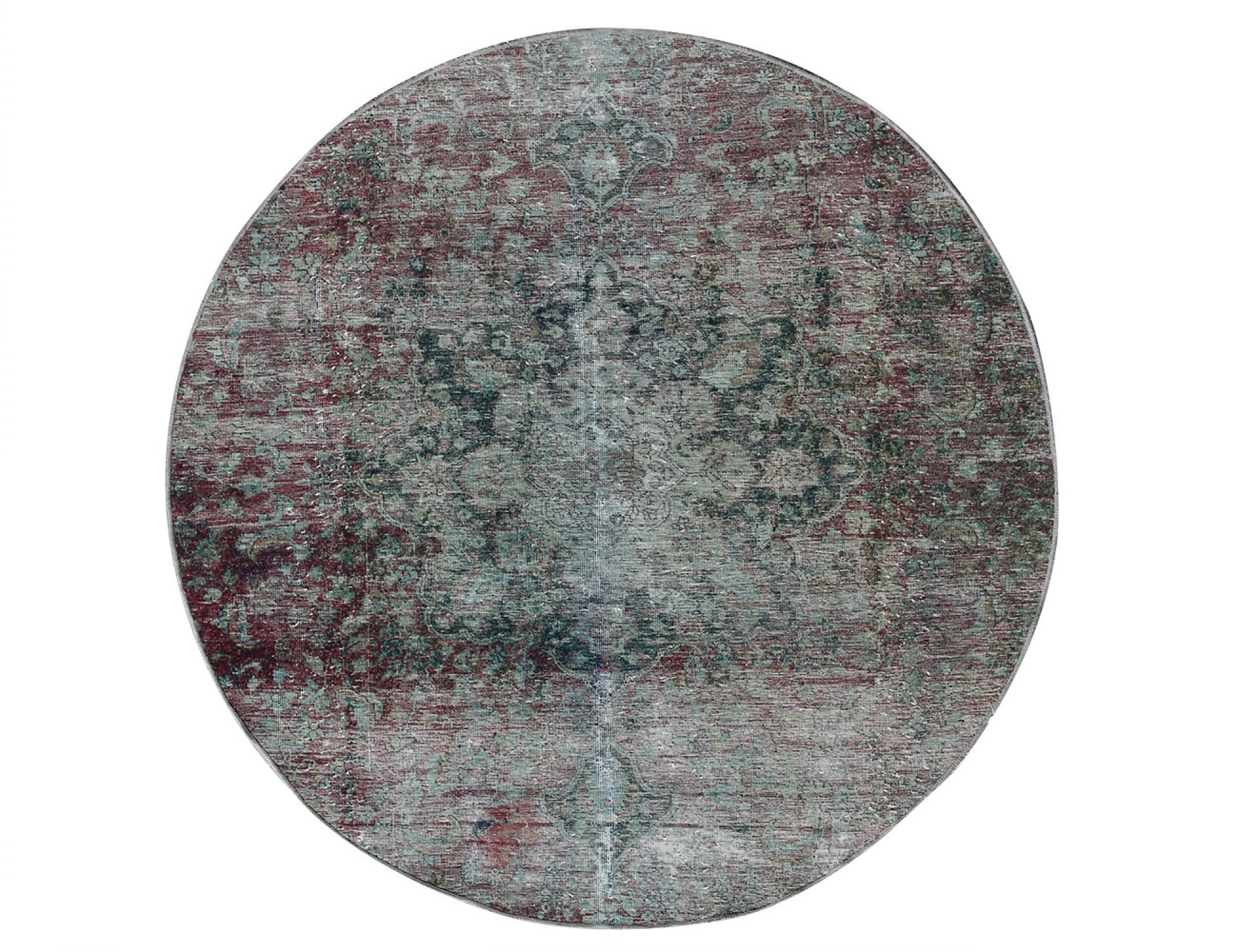 Alfombra vintage  gris <br/>186 x 186 cm