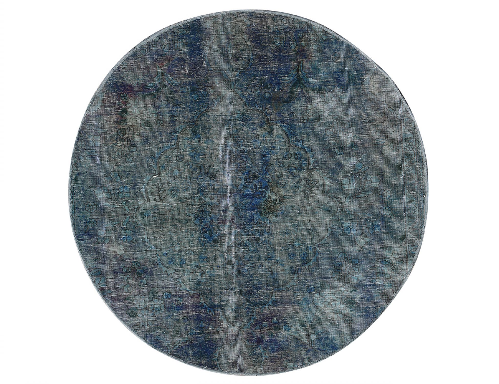 Tappeto Vintage  blu <br/>144 x 144 cm