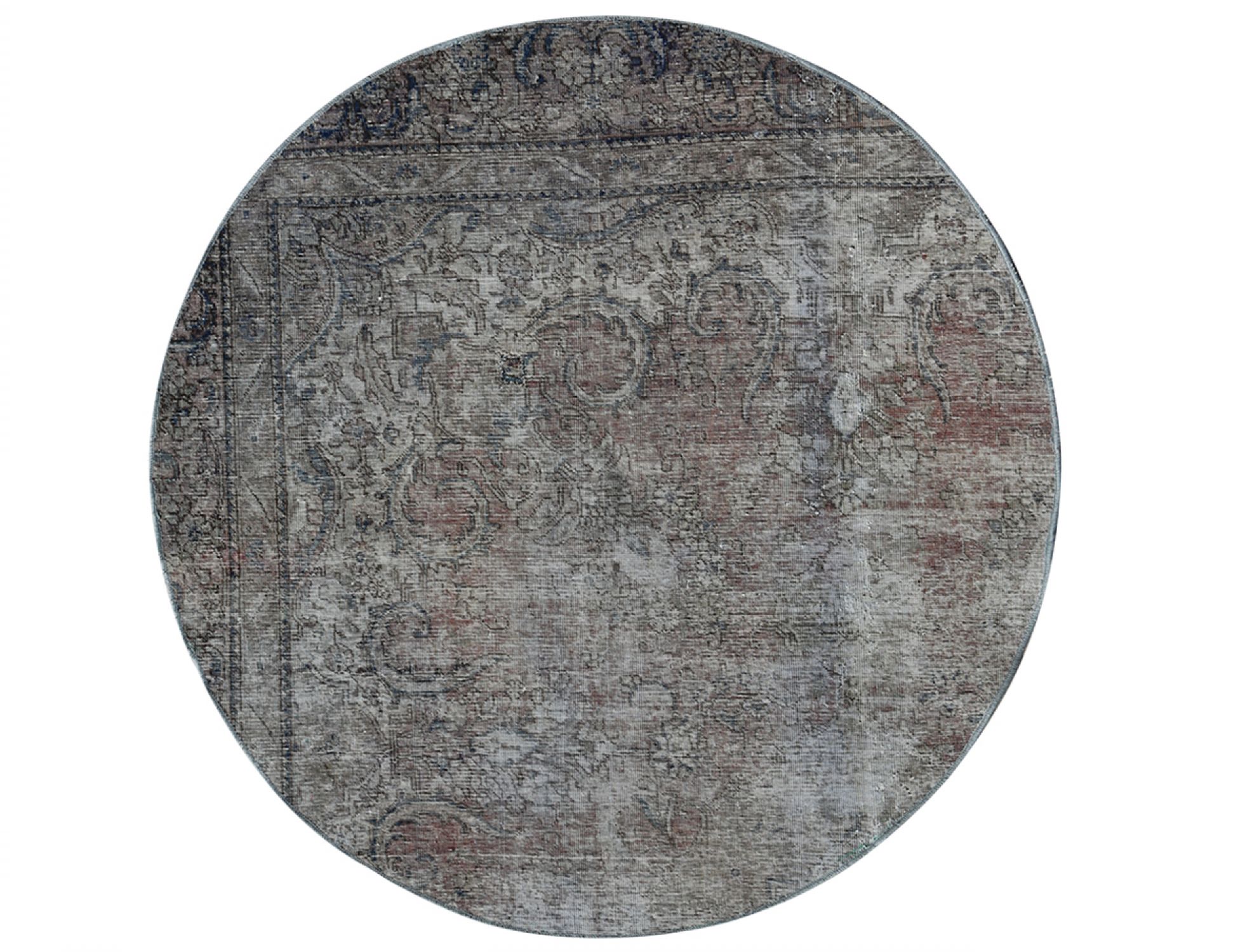 Tappeto Vintage  grigo <br/>160 x 160 cm