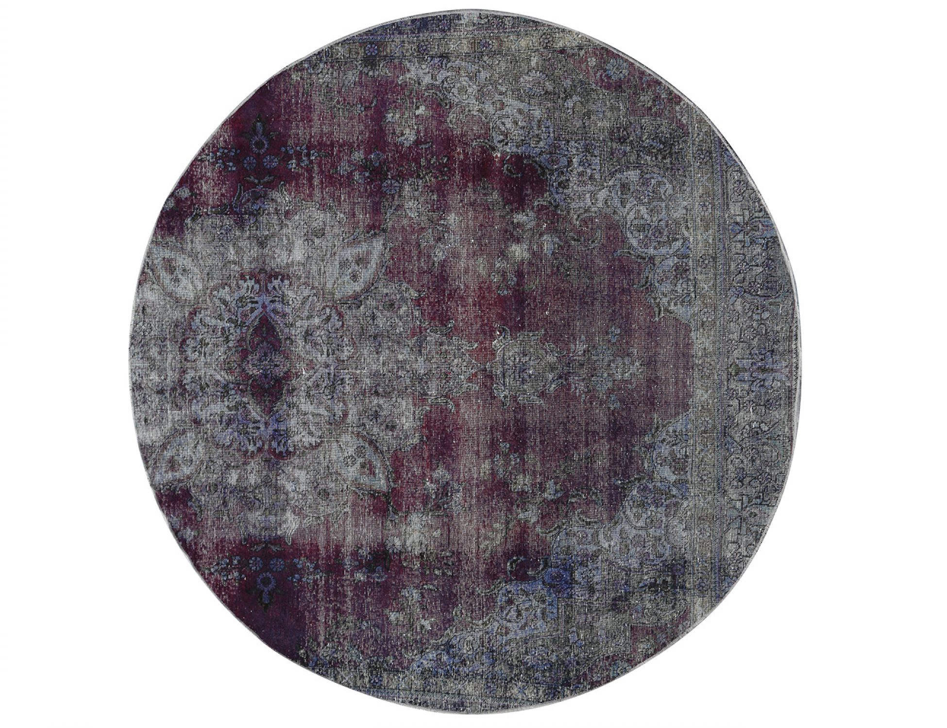 Tappeto Vintage  viola <br/>240 x 240 cm