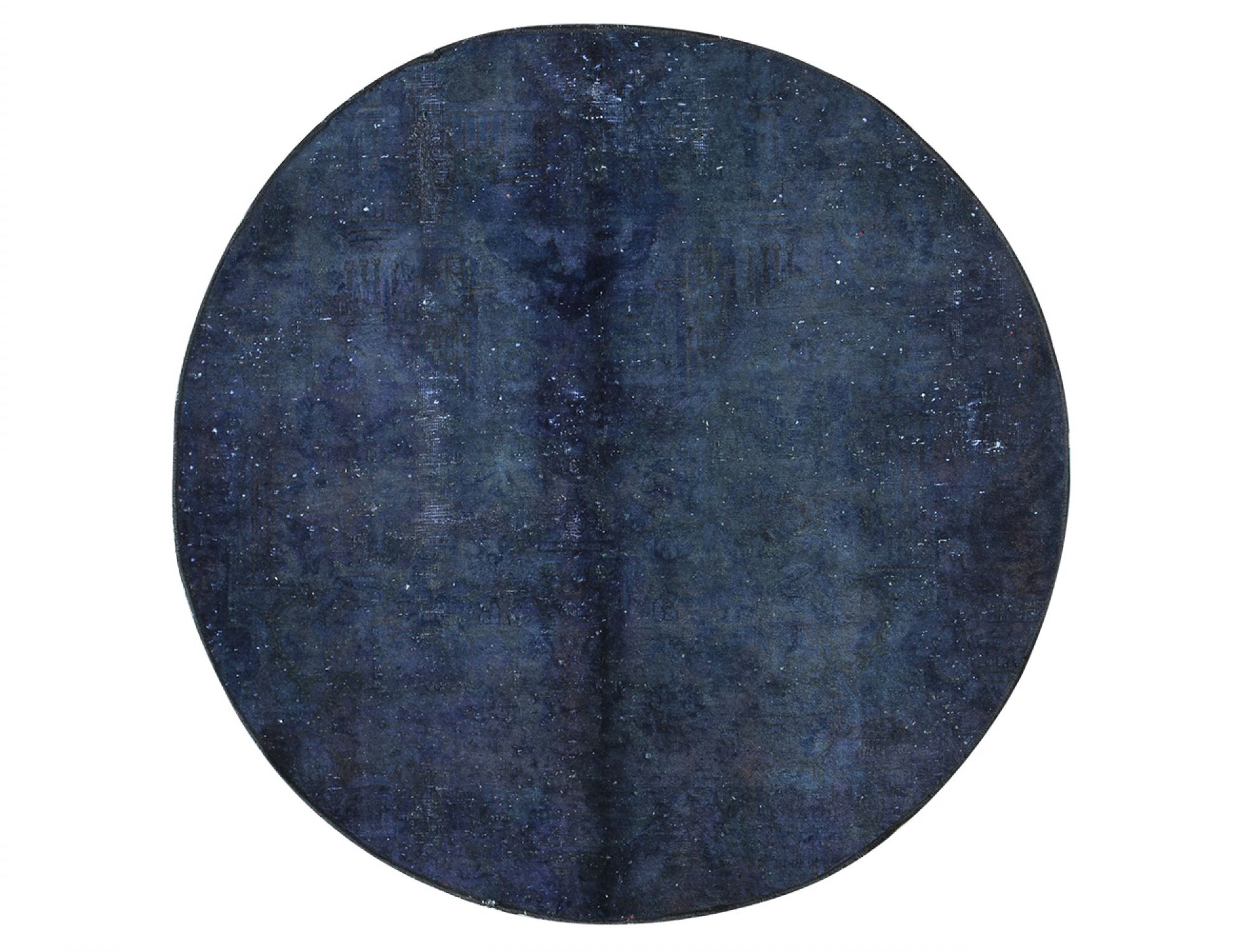 Vintage Matta  blå <br/>153 x 153 cm