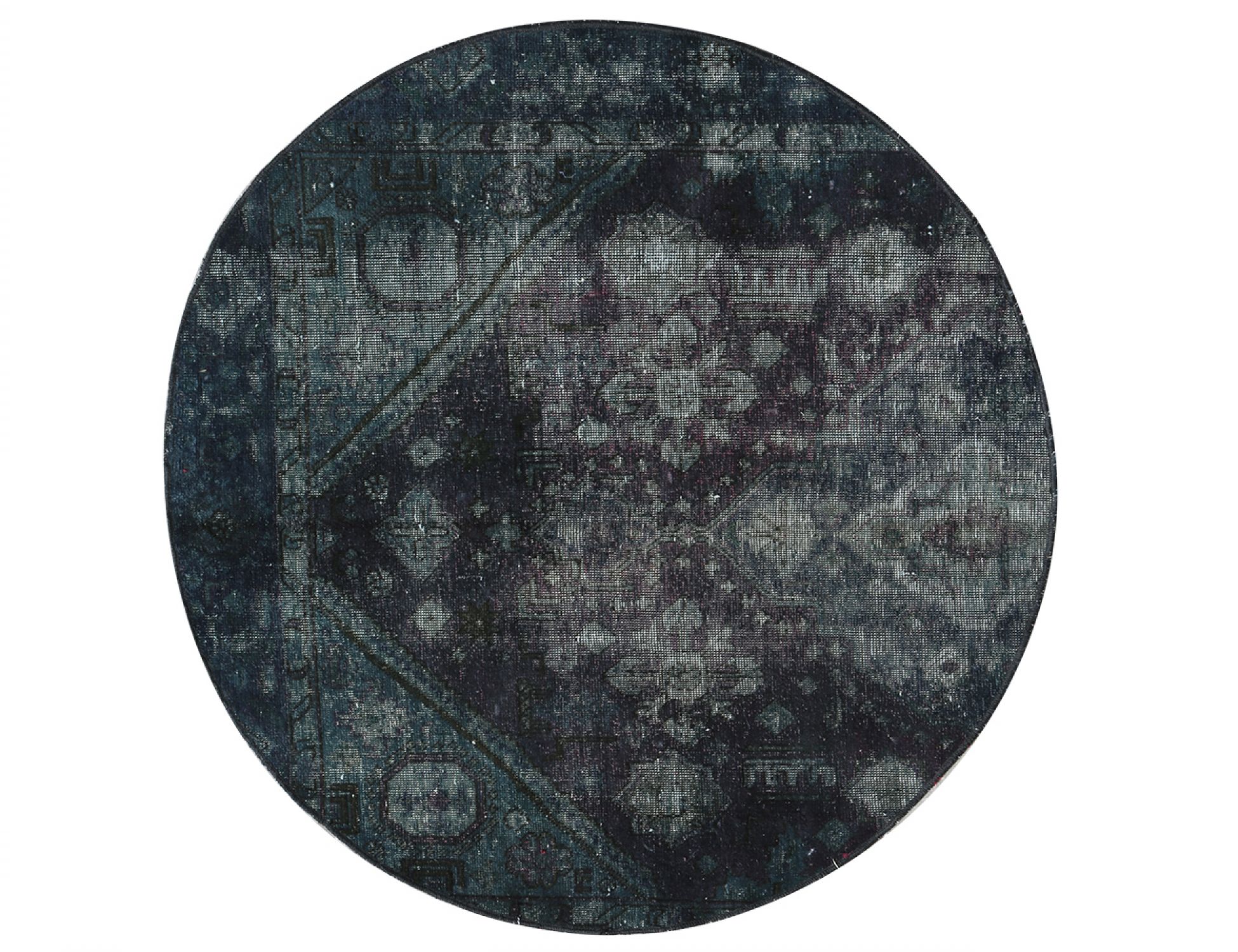 Tappeto Vintage  verde <br/>154 x 154 cm