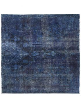  Vintage Tapis 168 X 192 bleu