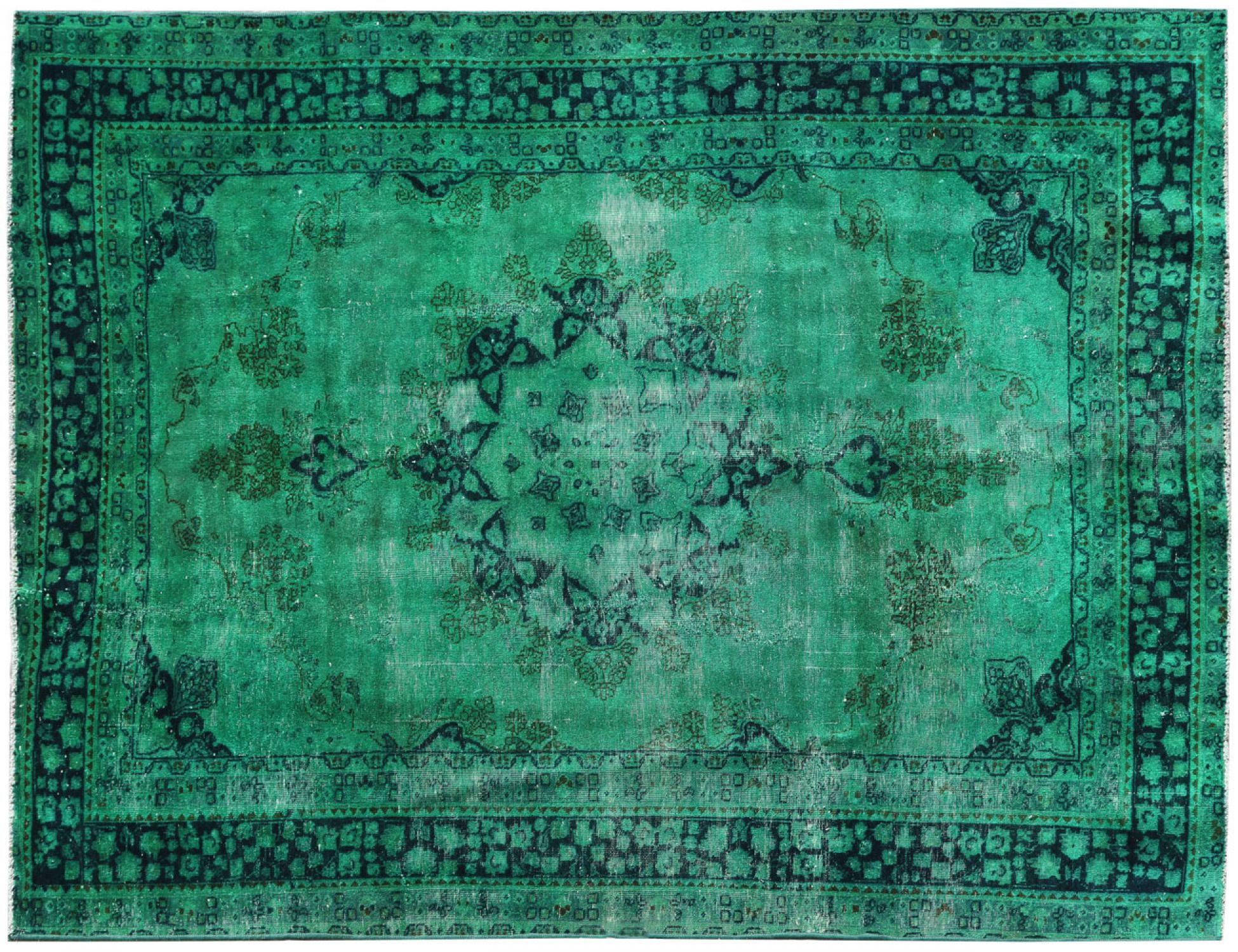 Tappeto Vintage  verde <br/>278 x 192 cm
