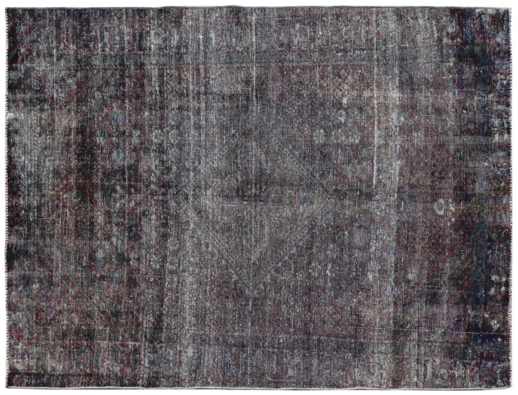 Marrone Persiano Tappeto Vintage 269 x 178 cm