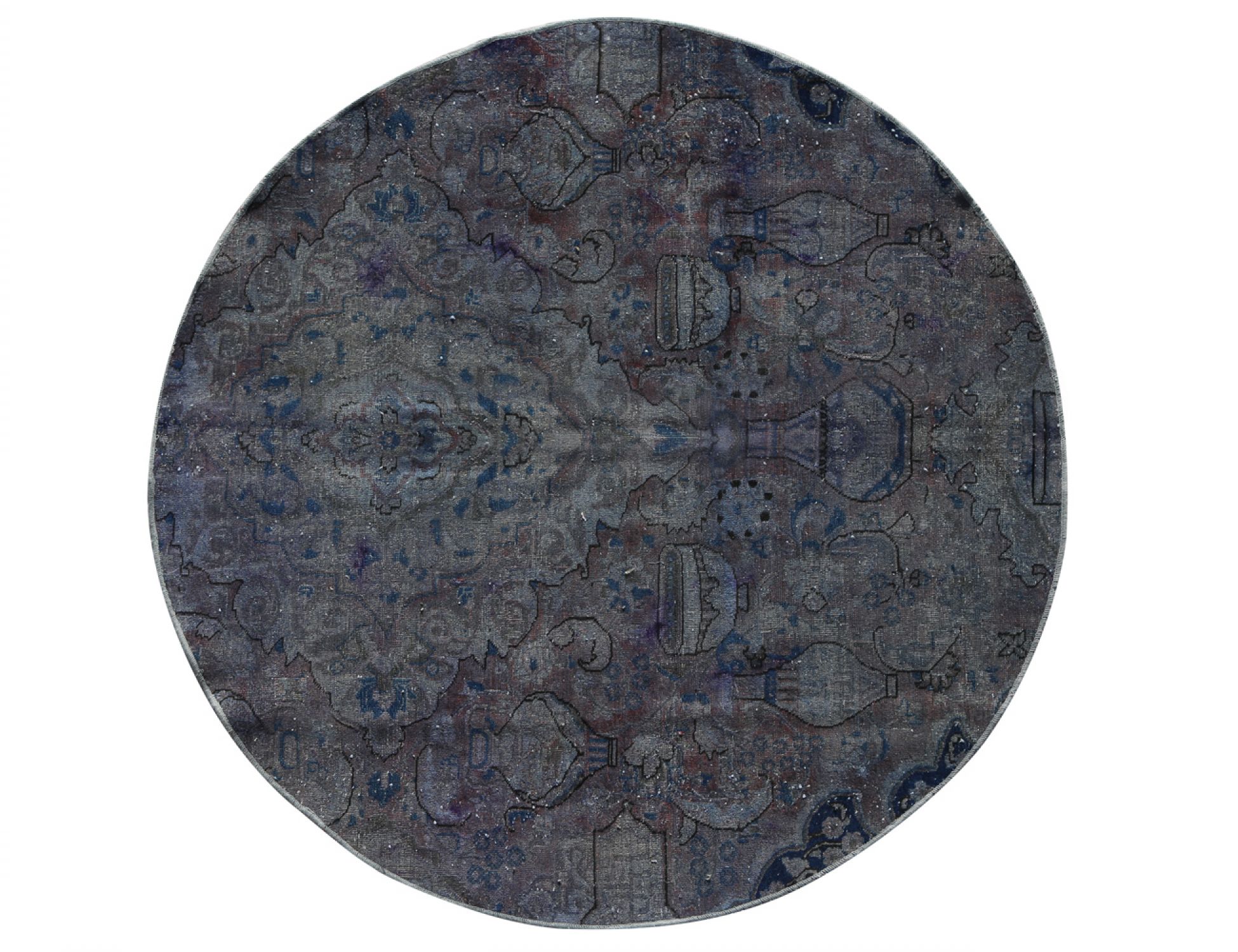 Tappeto Vintage  grigo <br/>183 x 183 cm