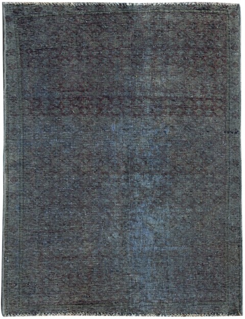 Grau Persien Vintage Teppich 136 x 94 cm