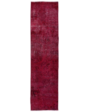 Rød Persien Vintage Tæppe 284 x 55 cm