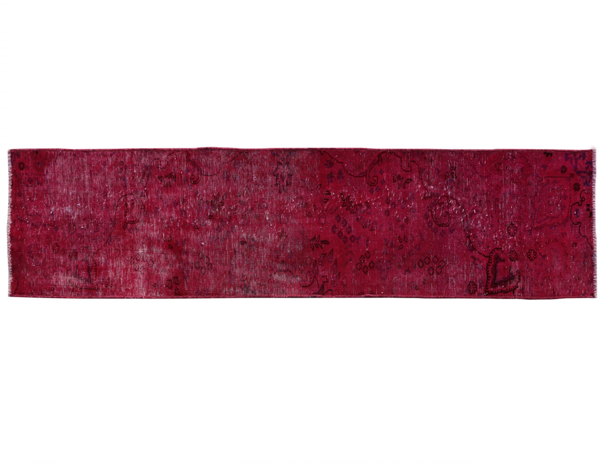 Vintage Tapijt  rood <br/>284 x 55 cm