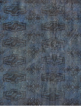 Blauw Perzië Vintage Tapijt  275 x 163 cm