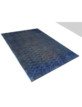 Blauw Perzië Vintage Tapijt  275 x 163 cm