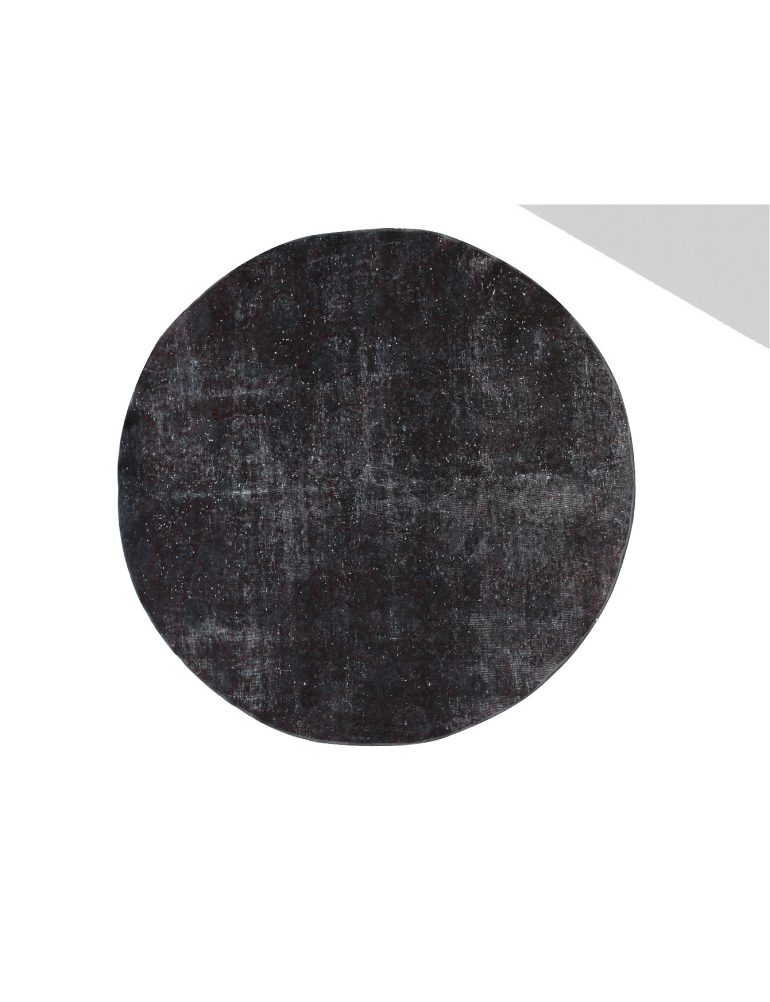  Vintage Tapis  noir  214 x 214 cm