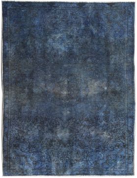 Alfombra vintage 251 X 144 azul