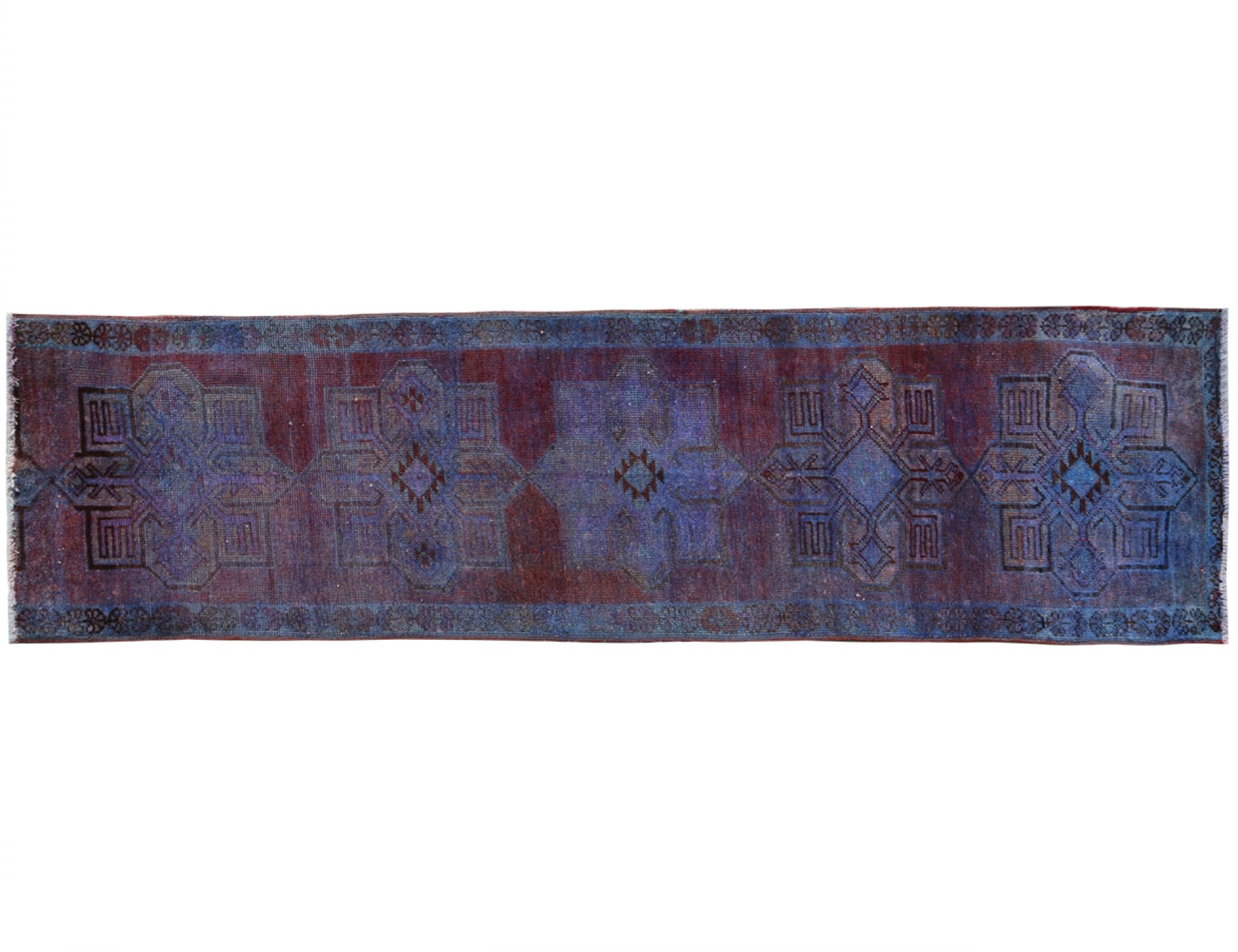 Vintage Carpet  blue <br/>320 x 86 cm