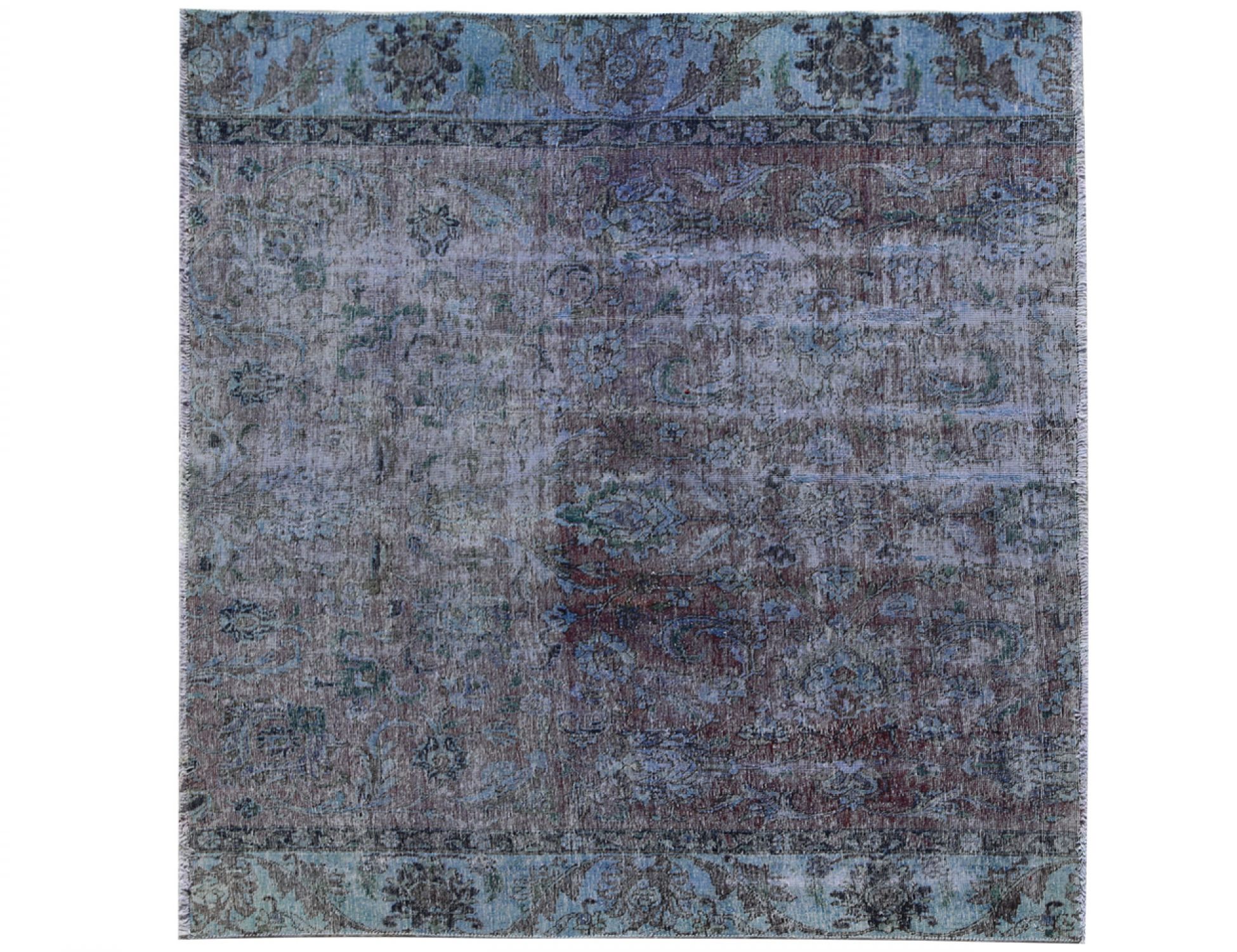 Vintage Tæppe  blå <br/>174 x 200 cm