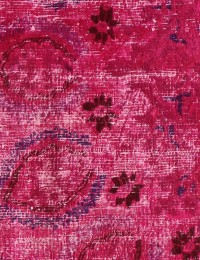 Rot Persien Vintage Teppich  170 x 90 cm