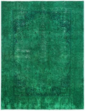 Vintage Teppich 255 X 181 grün