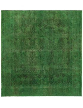 Vintage Teppich 298 X 294 grün