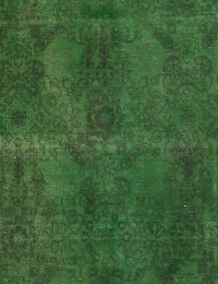 Grün Persien Vintage Teppich  298 x 294 cm