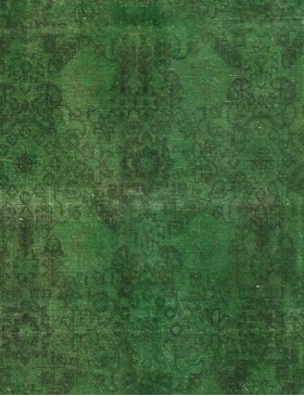 Grön Persien Vintage Matta  298 x 294 cm