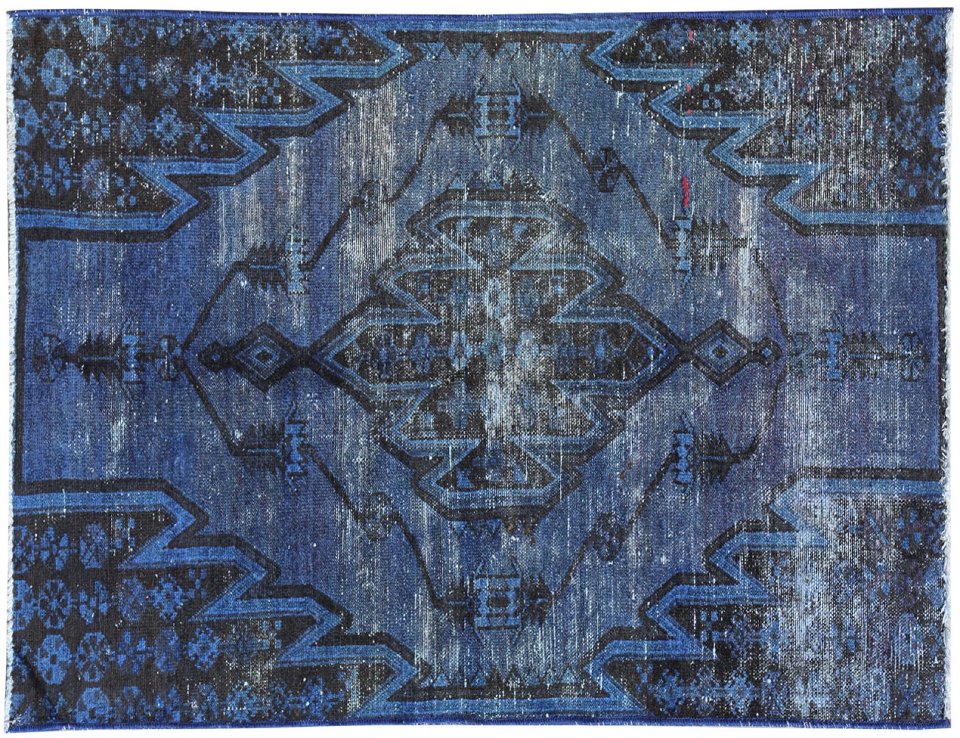 Vintage Teppich  blau <br/>167 x 95 cm