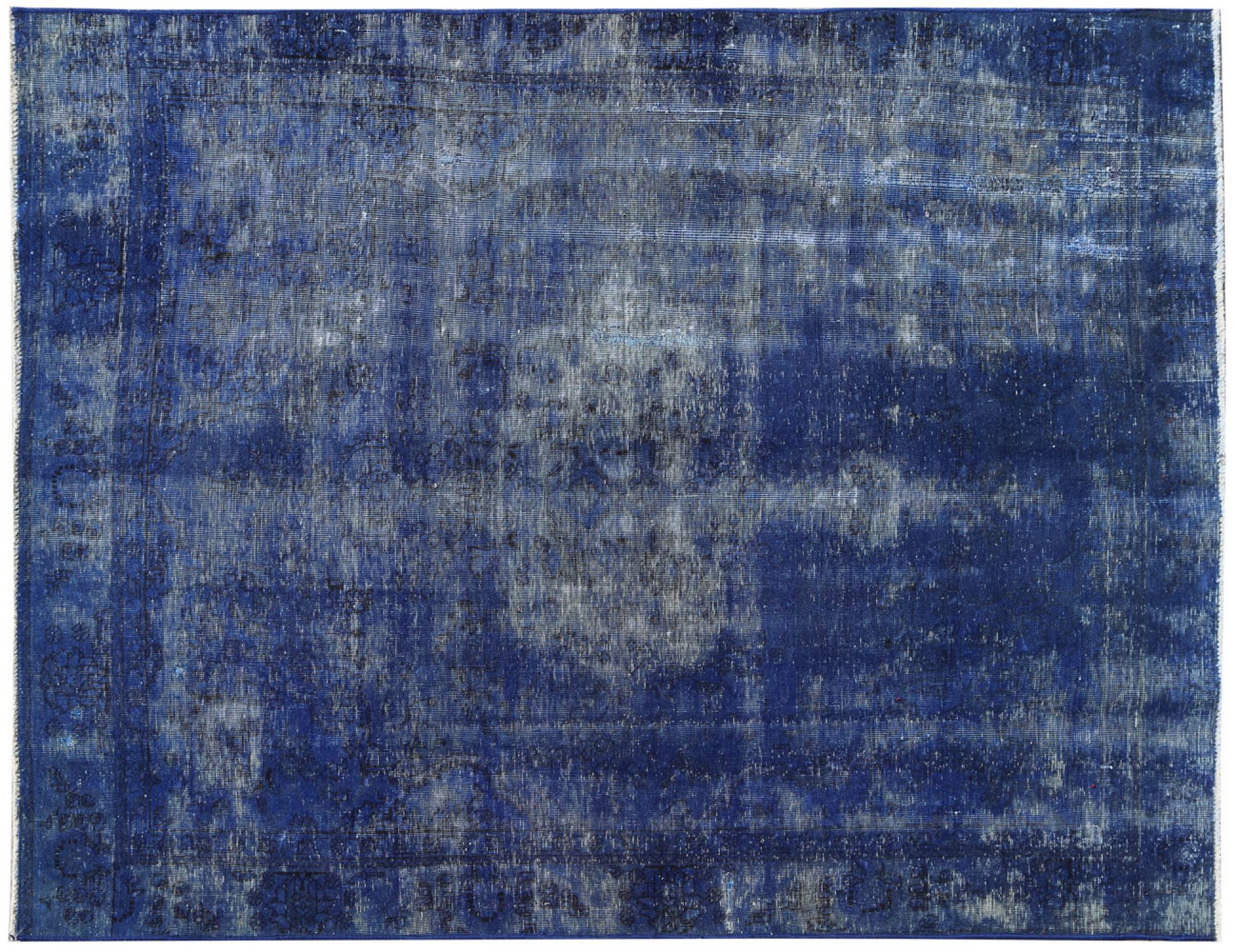 Alfombra vintage  azul <br/>256 x 175 cm