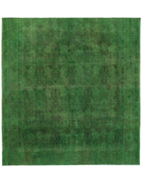 Vert Persan  Vintage Tapis  298 x 294 cm