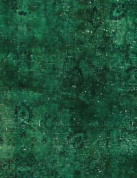Verde Persiano Tappeto Vintage 270 x 270 cm - view 2
