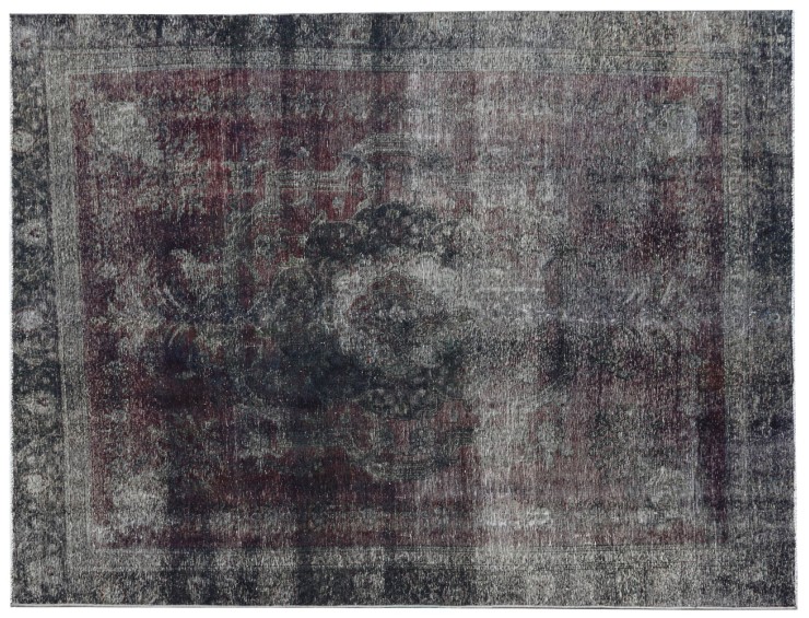 Grau Persien Vintage Teppich  350 x 253 cm