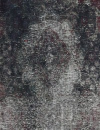 Grau Persien Vintage Teppich  350 x 253 cm