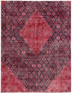 Alfombra vintage 283 X 217 rojo