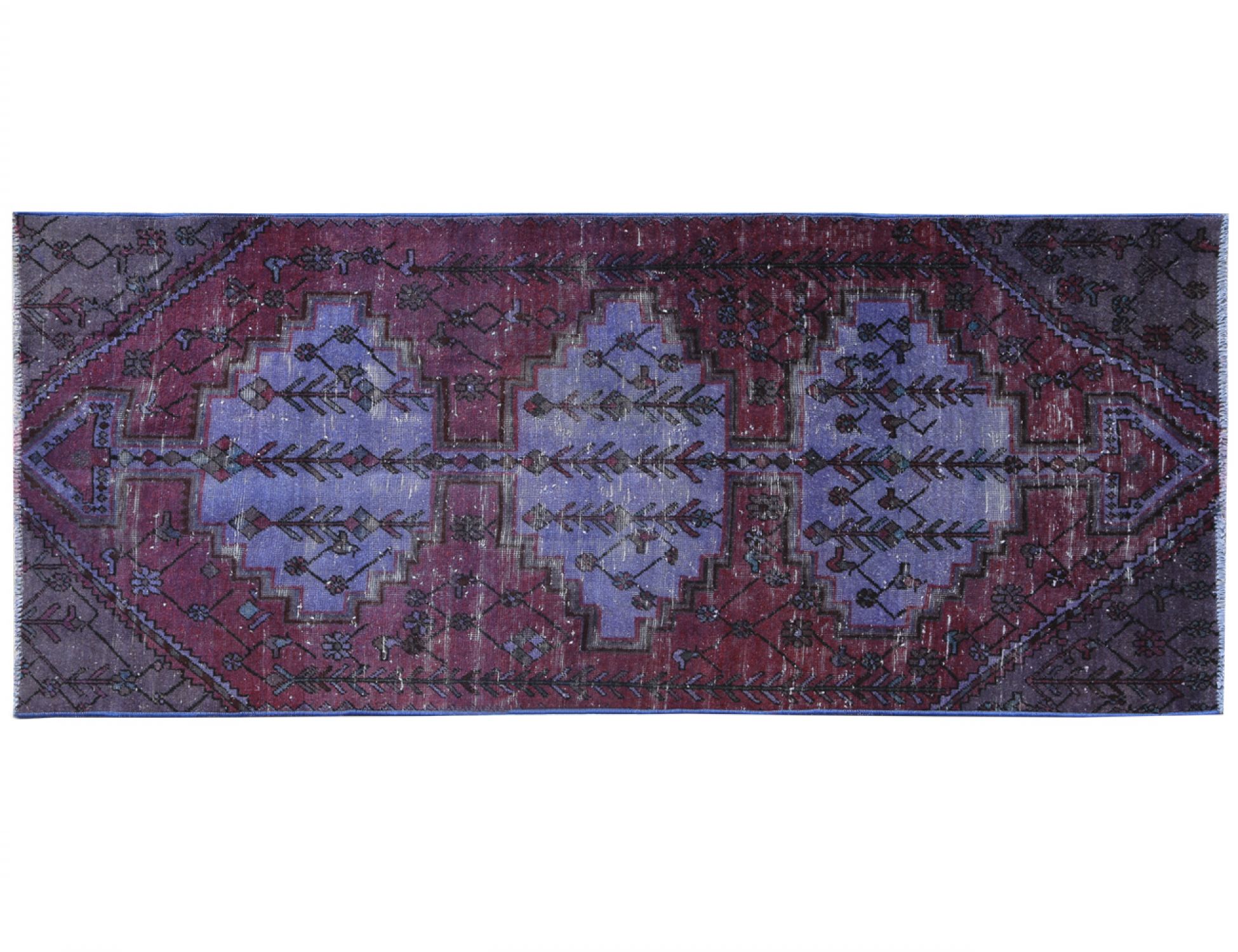 Tappeto Vintage  viola <br/>250 x 118 cm